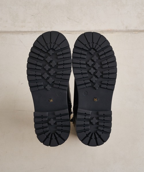 DouDou（ドゥドゥ）の「【新色追加】サイドゴアブーツ（ブーツ・レディース・ブラック/カーキ/ベージュ・M/L）」の16枚目の写真