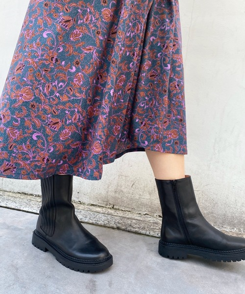 DouDou（ドゥドゥ）の「【新色追加】サイドゴアブーツ（ブーツ・レディース・ブラック/カーキ/ベージュ・M/L）」の22枚目の写真