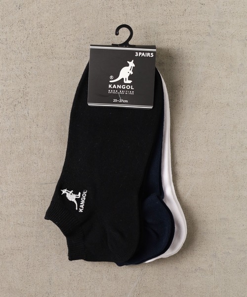 KANGOL(カンゴール)の「/KANGOL/ソリッドカラーワンポイントソックス(ソックス/靴下・メンズ・その他3/その他/その他1/ブラック系その他/ブラック/ブラック系その他2/その他2/ホワイト系その他/ホワイト系その他3/ホワイト/ブラック系その他3/ホワイト系その他2・MEDIUM)」の10枚目の写真