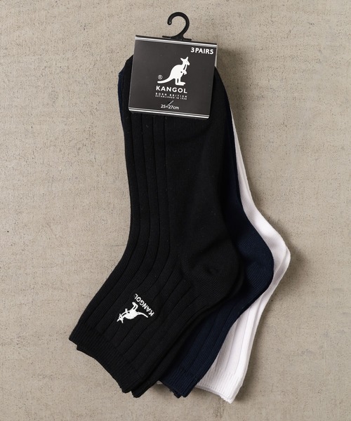KANGOL(カンゴール)の「/KANGOL/ソリッドカラーワンポイントソックス(ソックス/靴下・メンズ・その他3/その他/その他1/ブラック系その他/ブラック/ブラック系その他2/その他2/ホワイト系その他/ホワイト系その他3/ホワイト/ブラック系その他3/ホワイト系その他2・MEDIUM)」の11枚目の写真