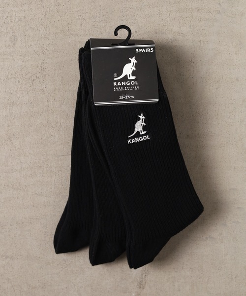 KANGOL(カンゴール)の「/KANGOL/ソリッドカラーワンポイントソックス(ソックス/靴下・メンズ・その他3/その他/その他1/ブラック系その他/ブラック/ブラック系その他2/その他2/ホワイト系その他/ホワイト系その他3/ホワイト/ブラック系その他3/ホワイト系その他2・MEDIUM)」の8枚目の写真