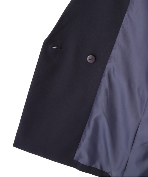 NATURAL BEAUTY BASIC（ナチュラルビューティーベーシック）の「ダブルテーラードジャケット/0171255812（テーラードジャケット・レディース・ネイビー/ブラウン/ブラウン系その他5・SMALL/MEDIUM）」の19枚目の写真