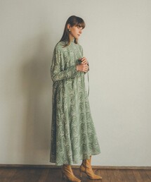 CLANE | 【CLANE(クラネ)】ストライプフラワーエンブロイダリ―ワンピース 11112-5072(ワンピース)