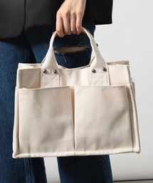 SETUP7（セットアップセブン）の「普段使いにちょうどいいサイズ感。【SETUP7】ユーティリティキャンバストート　ツールバッグ KNF（トートバッグ・メンズ）」