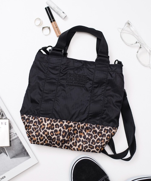 FREDRIK PACKERS(フレドリックパッカーズ)の「【FREDRIK PACKERS】MODULATION TOTE MINI 2WAYトートバッグ ショルダーバッグ フレドリックパッカーズ(ショルダーバッグ・レディース・ブラック/ベージュ/ブラック系その他・FREE)」の3枚目の写真