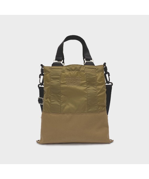 FREDRIK PACKERS(フレドリックパッカーズ)の「【FREDRIK PACKERS】MODULATION TOTE MINI 2WAYトートバッグ ショルダーバッグ フレドリックパッカーズ(ショルダーバッグ・レディース・ブラック/ベージュ/ブラック系その他・FREE)」の5枚目の写真