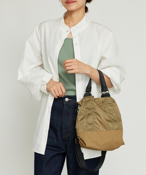 FREDRIK PACKERS(フレドリックパッカーズ)の「【FREDRIK PACKERS】MODULATION TOTE MINI 2WAYトートバッグ ショルダーバッグ フレドリックパッカーズ(ショルダーバッグ・レディース・ブラック/ベージュ/ブラック系その他・FREE)」の12枚目の写真