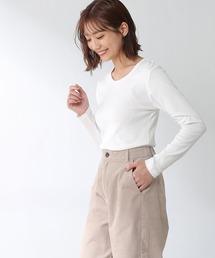 Honeys | オーガニックＵネックＴ(Tシャツ/カットソー)