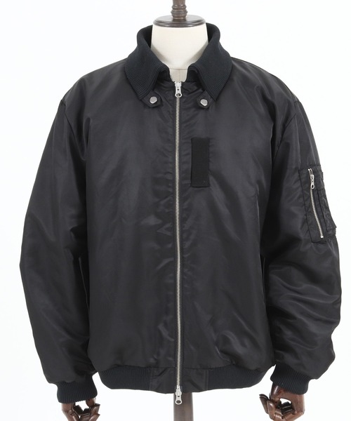 Stone  ma-1 ブルゾン L ほぼ新品 美品 ポールスミス ストレッチ MA-1 ブルゾン L 黒 近年モデル