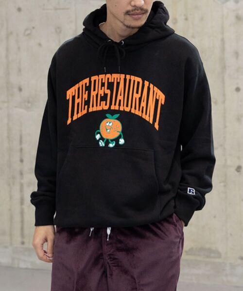 Russell Athletic（ラッセルアスレティック）の「【WEB限定/SHIPS別注】RUSSELL ATHLETIC: ビッグシルエット プリント パーカー (トレーナー)（パーカー・メンズ・ライトグレー/ブラック/グレー・SMALL/MEDIUM/LARGE/X-LARGE）」の16枚目の写真