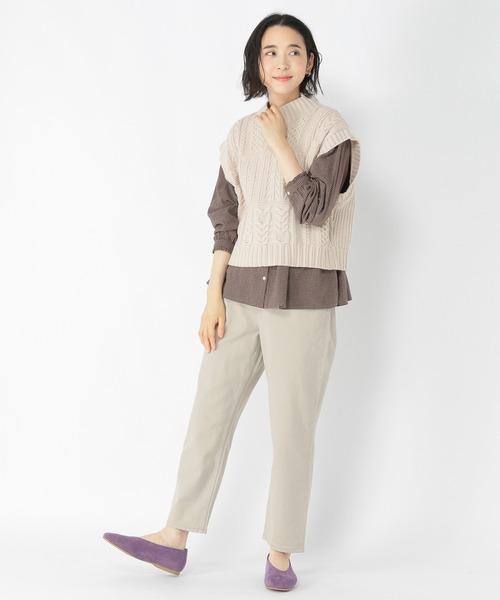 studio CLIP（スタディオクリップ）の「5ゲージハイネックパッチワーク