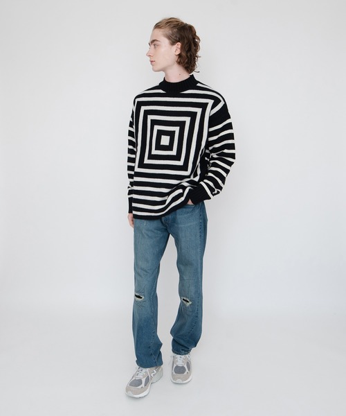 Levi's（リーバイス）の「LEVI'S(R) VINTAGE CLOTHING モックセーター（ニット/セーター・メンズ・マルチ・L/M/S）」の14枚目の写真