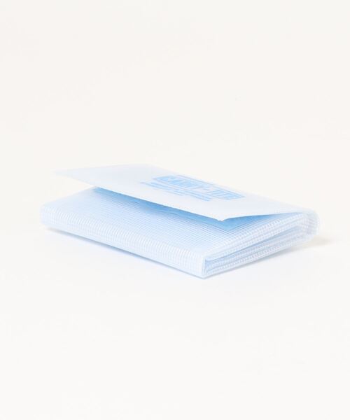 PENCO(ペンコ)の「penco ペンコ キャリータイトケース クリア S ミニポーチ カード 財布 小銭入れ(コインケース・メンズ・オレンジ/ライトブルー・FREE)」の7枚目の写真