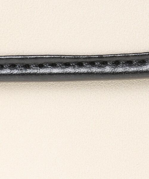 Allamanda（アラマンダ）の「パイピングバッグ（トートバッグ・レディース・ブラック系その他2/アイボリー系3・ONE SIZE）」の4枚目の写真