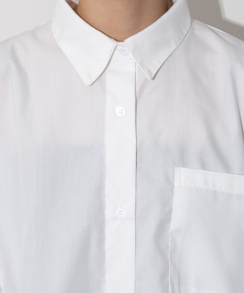 kutir（クティール）の「ドローコードシャツ（シャツ/ブラウス・レディース・マスタード/グレー/ホワイト・FREE）」の22枚目の写真