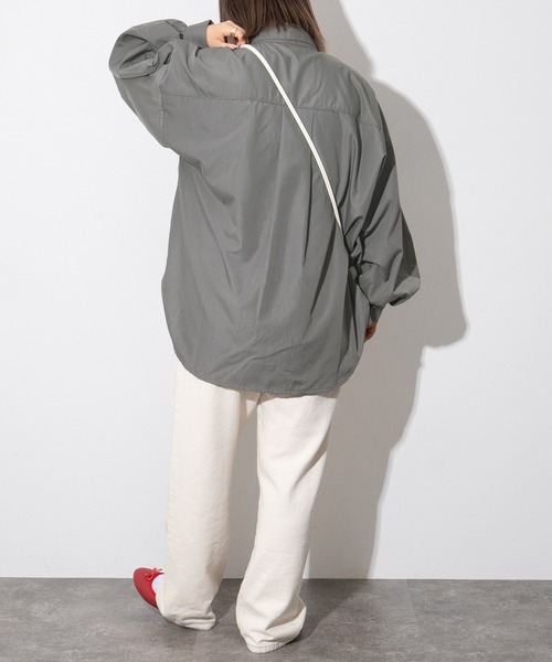 kutir（クティール）の「ドローコードシャツ（シャツ/ブラウス・レディース・マスタード/グレー/ホワイト・FREE）」の10枚目の写真