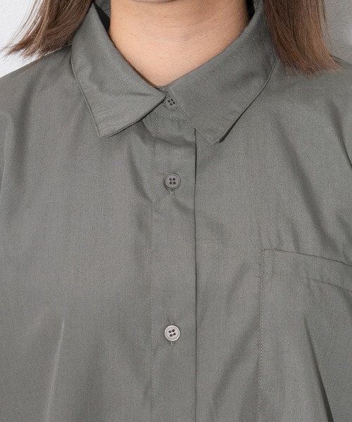 kutir（クティール）の「ドローコードシャツ（シャツ/ブラウス・レディース・マスタード/グレー/ホワイト・FREE）」の18枚目の写真