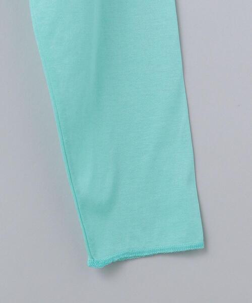 6（ロク）の「＜6(ROKU)＞SHEER TURTLE NECK PULLOVER/カットソー（Tシャツ/カットソー・レディース・ライトブルー/シャーベット・FREE）」の7枚目の写真