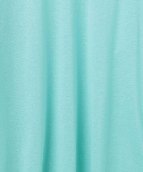 6（ロク）の「＜6(ROKU)＞SHEER TURTLE NECK PULLOVER/カットソー（Tシャツ/カットソー・レディース・ライトブルー/シャーベット・FREE）」の9枚目の写真