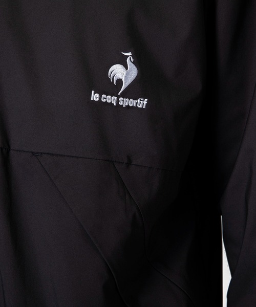 le coq sportif(ルコックスポルティフ)の「ソロテックスウインドジャケット(裏メッシュ) ウェア ウインドブレーカー ウィンドブレーカー トレーニング トレーニングウェア スポーツウェア(ジャージ・メンズ・ブラック/ホワイト/ネイビー・L/XL/XXL/S/M)」の17枚目の写真