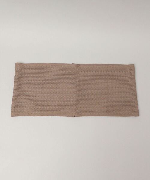 SHIPS（シップス）の「SHIPS: アランニット スヌード（ネックウォーマー/スヌード・メンズ・ブラック/ベージュ/グリーン/グレー・ONE SIZE）」の15枚目の写真