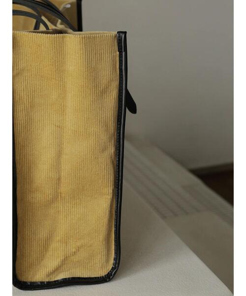 AMERICAN HOLIC（アメリカンホリック）の「コーデュロイ結び手トートバッグ（トートバッグ・レディース・ベージュ・FREE）」の11枚目の写真