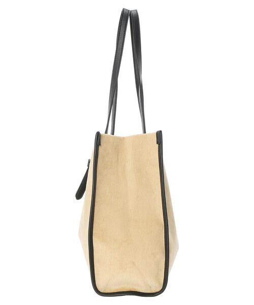 AMERICAN HOLIC（アメリカンホリック）の「コーデュロイ結び手トートバッグ（トートバッグ・レディース・ベージュ・FREE）」の6枚目の写真