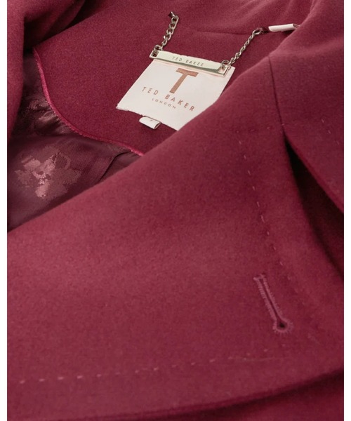 TED BAKER テッドベイカー ロングコート 裏地花柄 ストライプ ウール 楽天市場】ted baker コートの通販