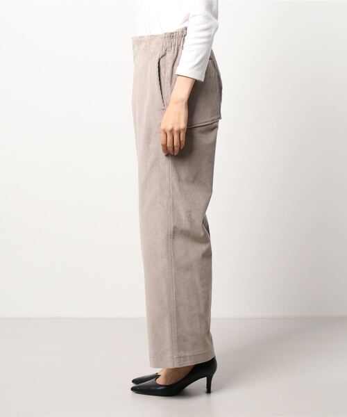 LA MARINE FRANCAISE（マリン フランセーズ）の「コーデュロイのトラウザーズ（その他パンツ・レディース・ベージュ/ネイビー/グレー・1/0）」の4枚目の写真