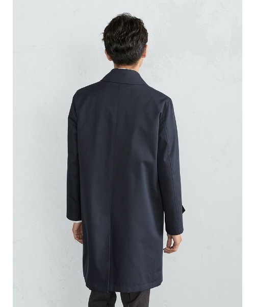 Perfect Suit FActory(パーフェクトスーツファクトリー)の「T/C ステンカラー無地コート(ステンカラーコート・メンズ・ブラック/ベージュ/ネイビー・S/LL/M/L)」の17枚目の写真