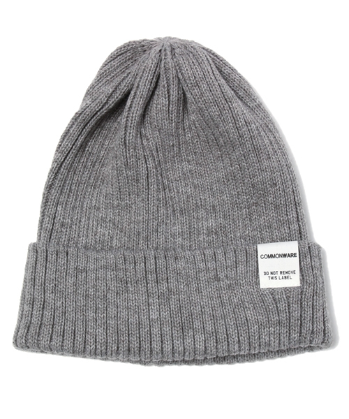 AMERICAN RAG CIE（アメリカンラグシー）の「AMERICAN RAG CIE&Magine COMMONWARE WOOL KNIT CAP（ニットキャップ/ビーニー・メンズ・オフホワイト/トップグレー/ブラック/ネイビー・F）」の9枚目の写真