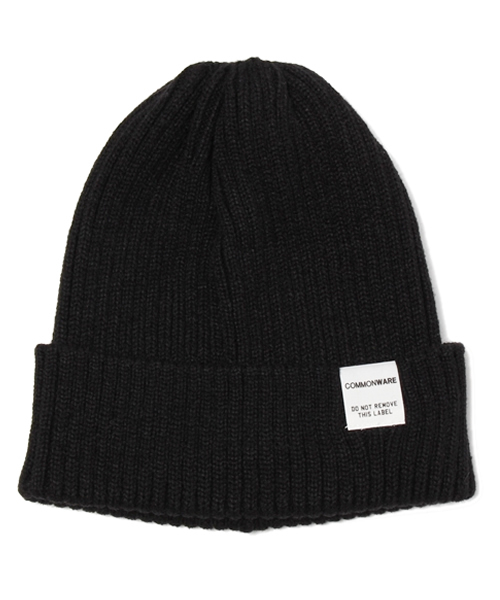 AMERICAN RAG CIE（アメリカンラグシー）の「AMERICAN RAG CIE&Magine COMMONWARE WOOL KNIT CAP（ニットキャップ/ビーニー・メンズ・オフホワイト/トップグレー/ブラック/ネイビー・F）」の2枚目の写真