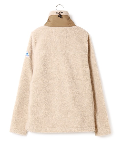 Cape HEIGHTS（ケープハイツ）の「【Cape HEIGHTS】UNISEX BREAKHEART 2 FREECE JACKET（ブルゾン・レディース・オフホワイト/オリーブ・S）」の7枚目の写真