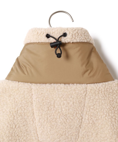 Cape HEIGHTS（ケープハイツ）の「【Cape HEIGHTS】UNISEX BREAKHEART 2 FREECE JACKET（ブルゾン・レディース・オフホワイト/オリーブ・S）」の13枚目の写真