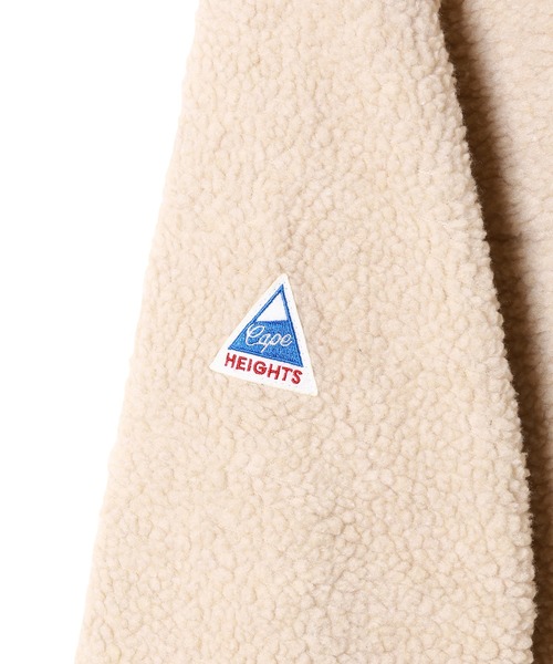 Cape HEIGHTS（ケープハイツ）の「【Cape HEIGHTS】UNISEX BREAKHEART 2 FREECE JACKET（ブルゾン・レディース・オフホワイト/オリーブ・S）」の8枚目の写真