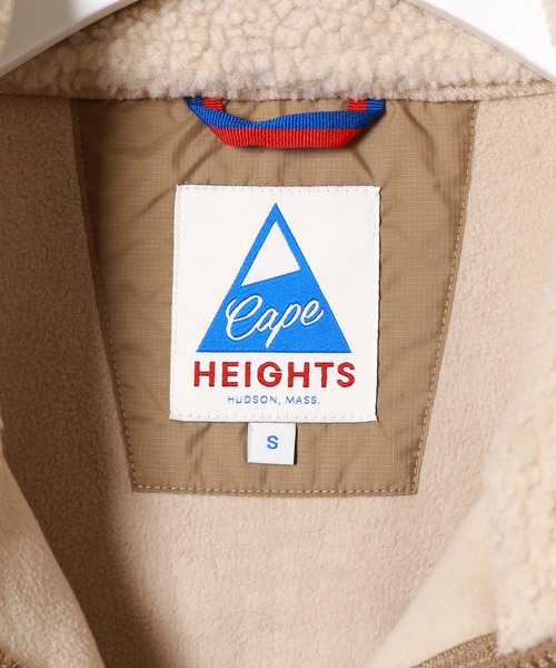 Cape HEIGHTS（ケープハイツ）の「【Cape HEIGHTS】UNISEX BREAKHEART 2 FREECE JACKET（ブルゾン・レディース・オフホワイト/オリーブ・S）」の11枚目の写真