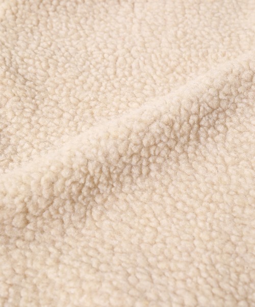 Cape HEIGHTS（ケープハイツ）の「【Cape HEIGHTS】UNISEX BREAKHEART 2 FREECE JACKET（ブルゾン・レディース・オフホワイト/オリーブ・S）」の22枚目の写真