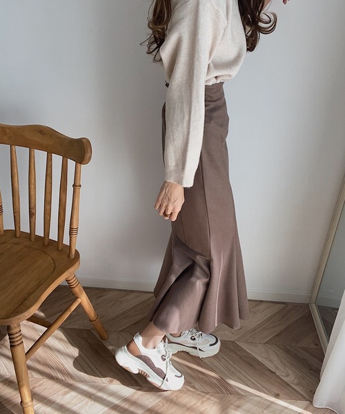 LAUIR（ラウアー）の「配色コンビカラースニーカー（スニーカー・レディース・ホワイト・40/38/39/35/36/37）」の7枚目の写真