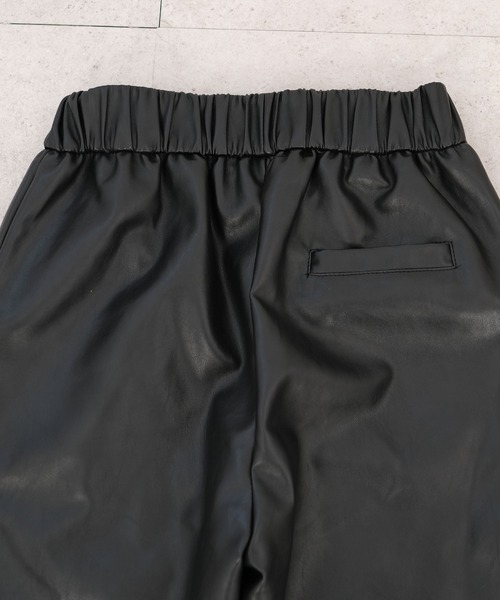 ＡＮＤＪ（アンドジェイ）の「【ANDJ MADE】フェイクレザージョガーパンツ（その他パンツ・レディース・ブラック・M）」の14枚目の写真