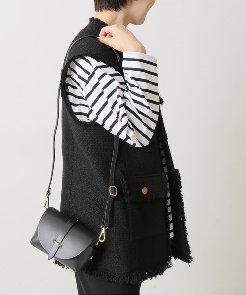 AULENTTI(オウレンティ)の「【AULENTTI/オウレンティ】RUGA:ショルダーバッグ◆(ショルダーバッグ・レディース・ベージュ/ブラック・FREE)」の3枚目の写真