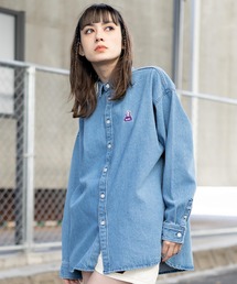 X-girl | EMBROIDERY FACE L/S SHIRT(シャツ/ブラウス)