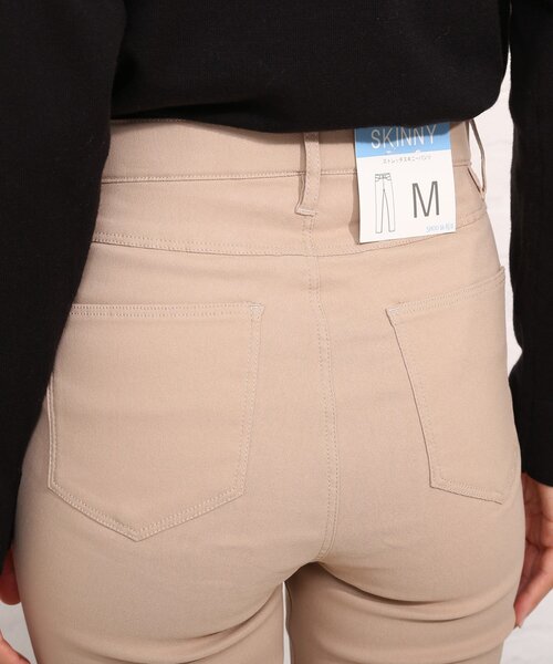SHOO・LA・RUE（シューラルー）の「◆ストレッチスキニーパンツ（その他パンツ・レディース・ブラック/ネイビー/ライトベージュ/ピンク系・02/06/04/03/01/05/10）」の11枚目の写真