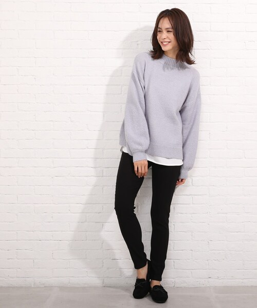 SHOO・LA・RUE（シューラルー）の「◆ストレッチスキニーパンツ（その他パンツ・レディース・ブラック/ネイビー/ライトベージュ/ピンク系・02/06/04/03/01/05/10）」の17枚目の写真