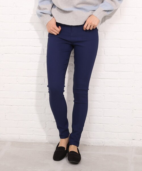 SHOO・LA・RUE（シューラルー）の「◆ストレッチスキニーパンツ（その他パンツ・レディース・ブラック/ネイビー/ライトベージュ/ピンク系・02/06/04/03/01/05/10）」の21枚目の写真