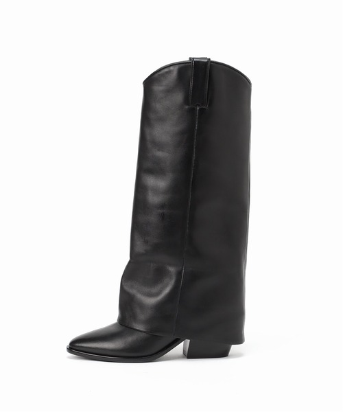 LE TALON（ルタロン）の「GRISE 6cmレザーカバーブーツ◇（ブーツ
