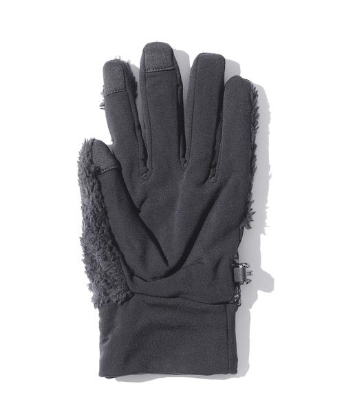 Guess（ゲス）の「GUESS/ゲス GLOVES LOGO TRIANGLE 手袋 グローブ トライアングルロゴ タッチパネル対応 防寒（手袋・メンズ・ブラック/グレー・M/S）」の3枚目の写真