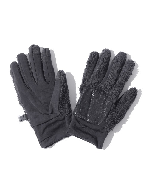 Guess（ゲス）の「GUESS/ゲス GLOVES LOGO TRIANGLE 手袋 グローブ トライアングルロゴ タッチパネル対応 防寒（手袋・メンズ・ブラック/グレー・M/S）」の10枚目の写真