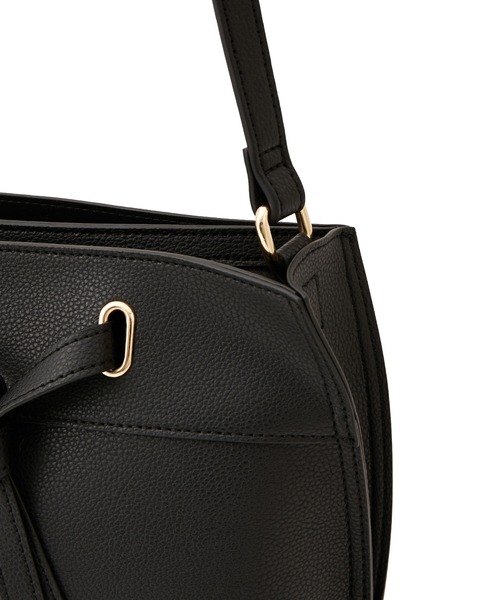 VIS(ビス)の「【新色追加】フロントタイミニショルダーバッグ(ショルダーバッグ・レディース・ブラック/ホワイト/サックスブルー/ベージュ系その他/ダークグリーン・FREE)」の22枚目の写真