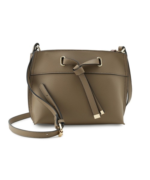 VIS(ビス)の「【新色追加】フロントタイミニショルダーバッグ(ショルダーバッグ・レディース・ブラック/ホワイト/サックスブルー/ベージュ系その他/ダークグリーン・FREE)」の10枚目の写真