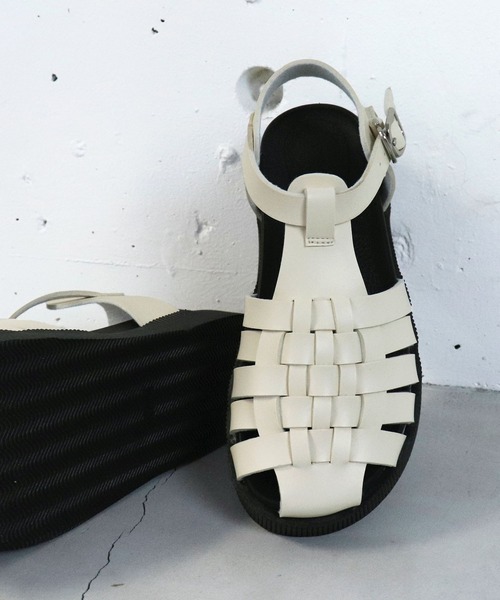 tiptop（ティップトップ）の「グルカサンダル（サンダル・レディース・ブラック/アイボリー・M/L）」の5枚目の写真